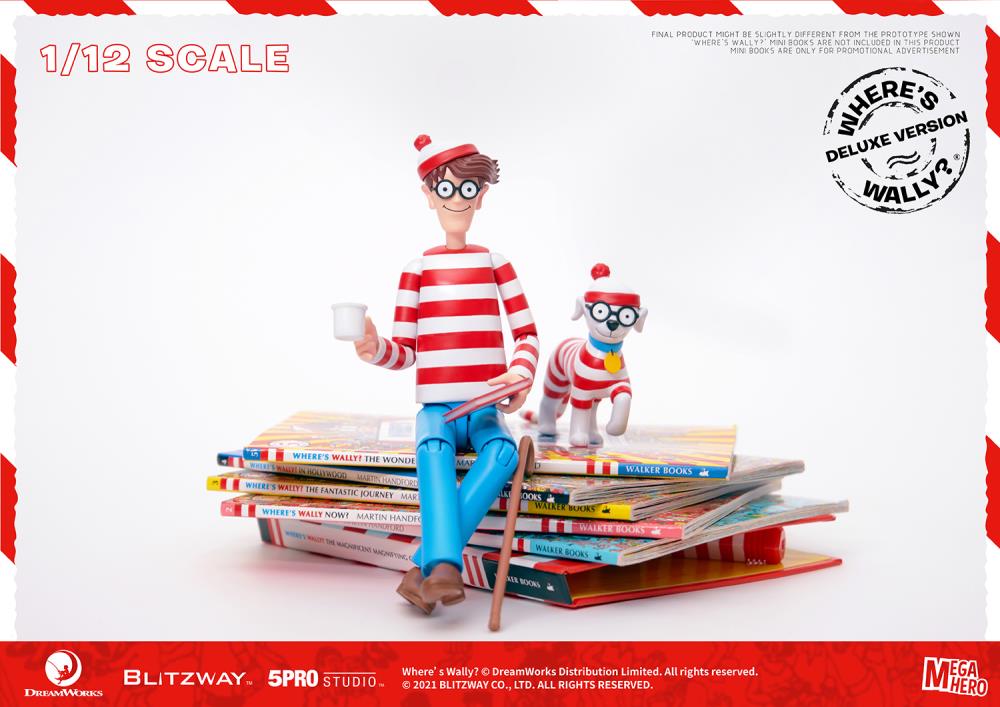 Where's Waldo? MEGAHERO Waldo 1/12 Scale Deluxe Figure Gallery Image 20