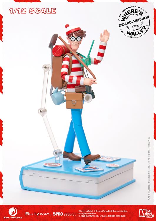 Where's Waldo? MEGAHERO Waldo 1/12 Scale Deluxe Figure Gallery Image 7