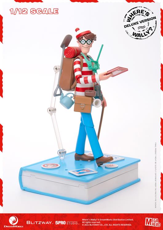 Where's Waldo? MEGAHERO Waldo 1/12 Scale Deluxe Figure Gallery Image 4
