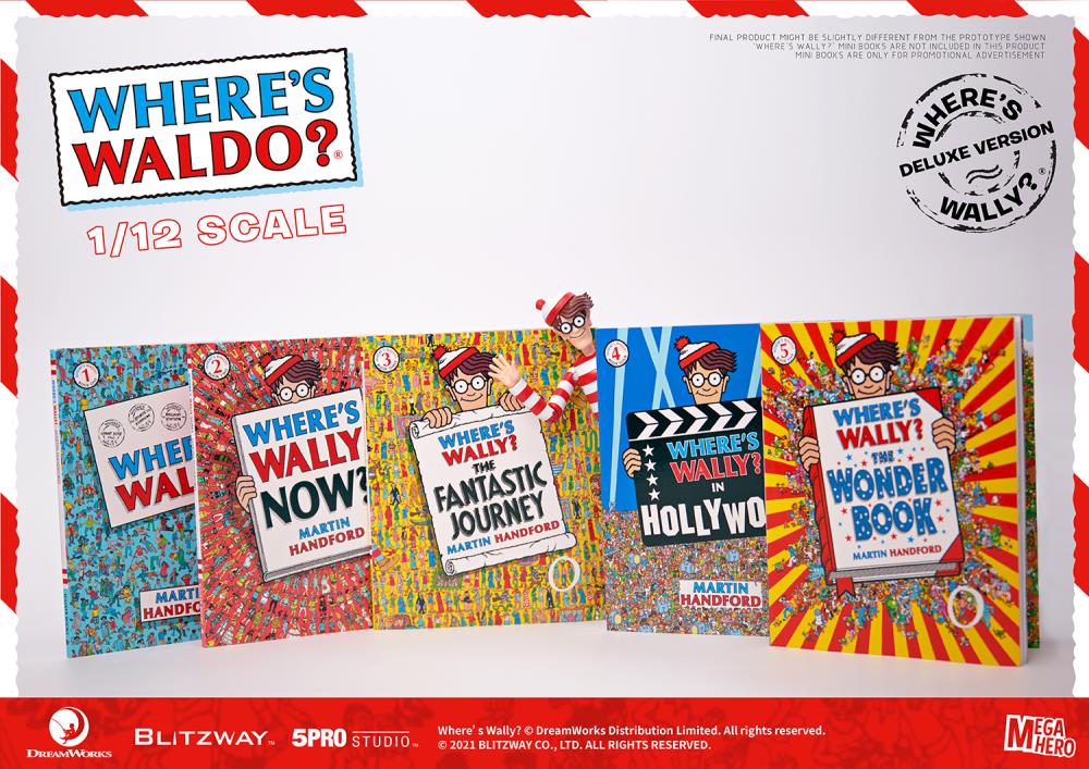 Where's Waldo? MEGAHERO Waldo 1/12 Scale Deluxe Figure Gallery Image 21