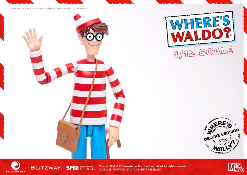 Where's Waldo? MEGAHERO Waldo 1/12 Scale Deluxe Figure Gallery Image 16