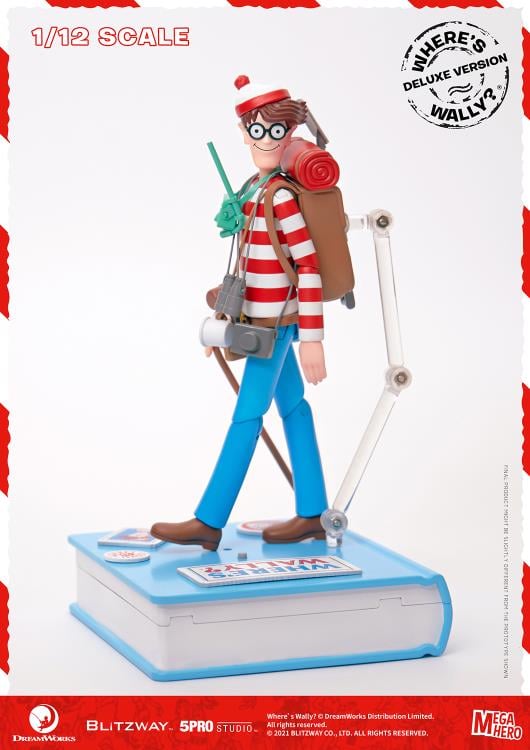 Where's Waldo? MEGAHERO Waldo 1/12 Scale Deluxe Figure Gallery Image 6