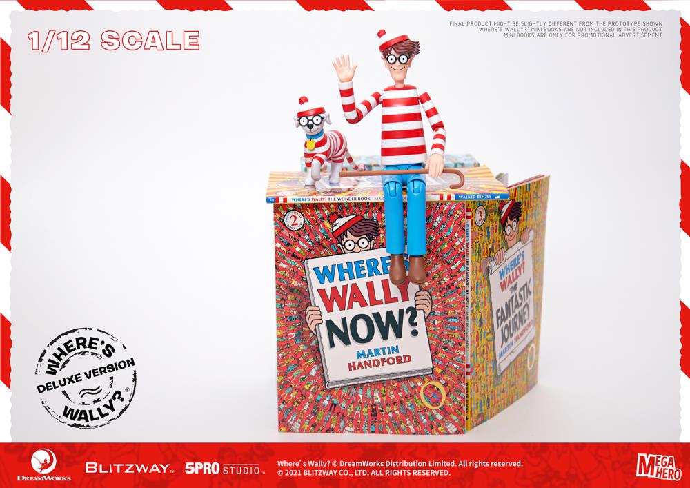 Where's Waldo? MEGAHERO Waldo 1/12 Scale Deluxe Figure Gallery Image 22
