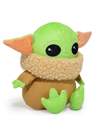 The Mandalorian The Child Sitting Pose Squeaky Plush Dog Toy Gallery Image 2