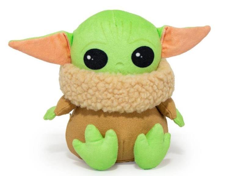 The Mandalorian The Child Sitting Pose Squeaky Plush Dog Toy Gallery Image 3