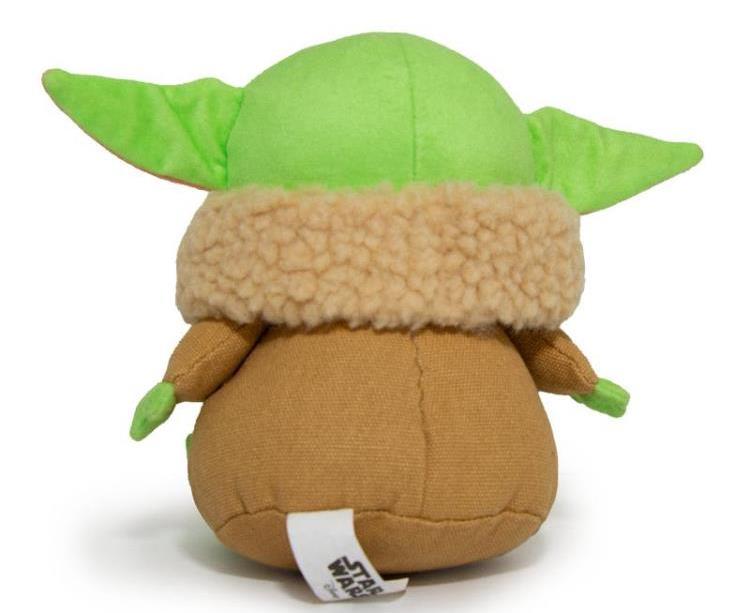 The Mandalorian The Child Sitting Pose Squeaky Plush Dog Toy Gallery Image 4