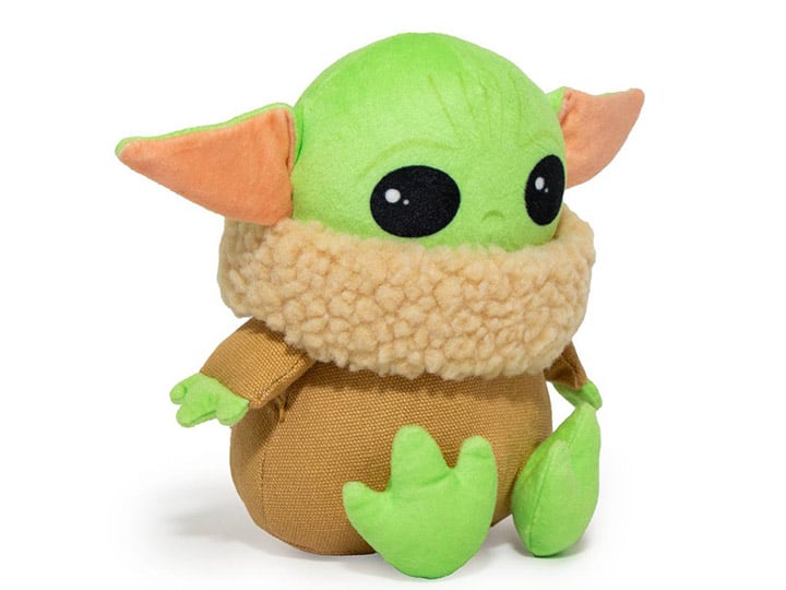 The Mandalorian The Child Sitting Pose Squeaky Plush Dog Toy Gallery Image 1
