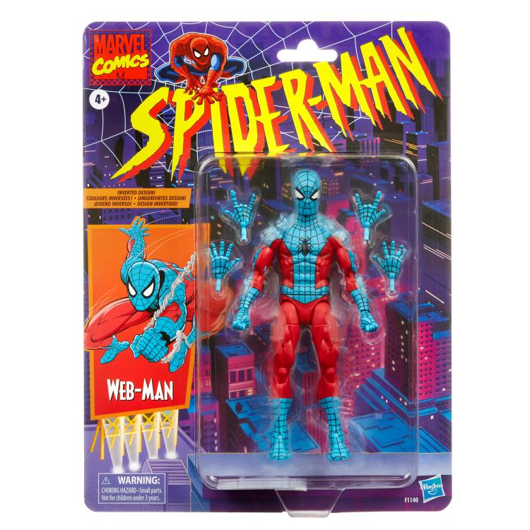 Spider-Man Marvel Legends Retro Collection Web-Man Action Figure Gallery Image 10