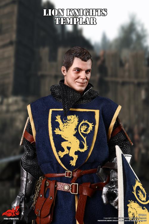 Malta Knights Hospitaller & Lion Knight Templar 1/6 Scale Figure Set Gallery Image 21
