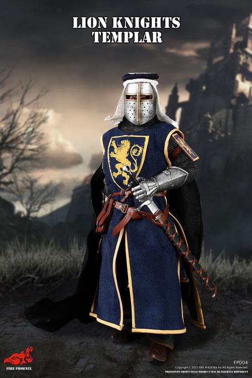Malta Knights Hospitaller & Lion Knight Templar 1/6 Scale Figure Set Gallery Image 15