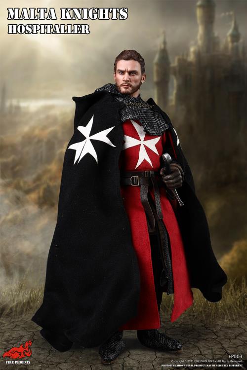 Malta Knights Hospitaller & Lion Knight Templar 1/6 Scale Figure Set Gallery Image 9