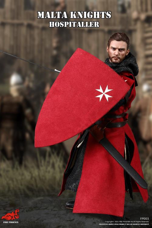 Malta Knights Hospitaller & Lion Knight Templar 1/6 Scale Figure Set Gallery Image 11