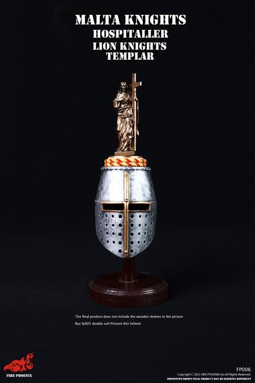 Malta Knights Hospitaller & Lion Knight Templar 1/6 Scale Figure Set Gallery Image 23