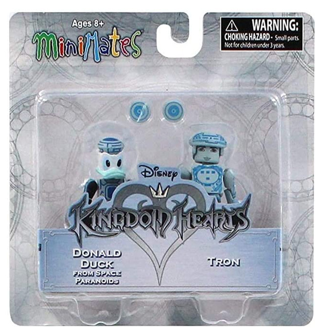 Kingdom Hearts Minimates Space Paranoids Donald & Tron Gallery Image 3