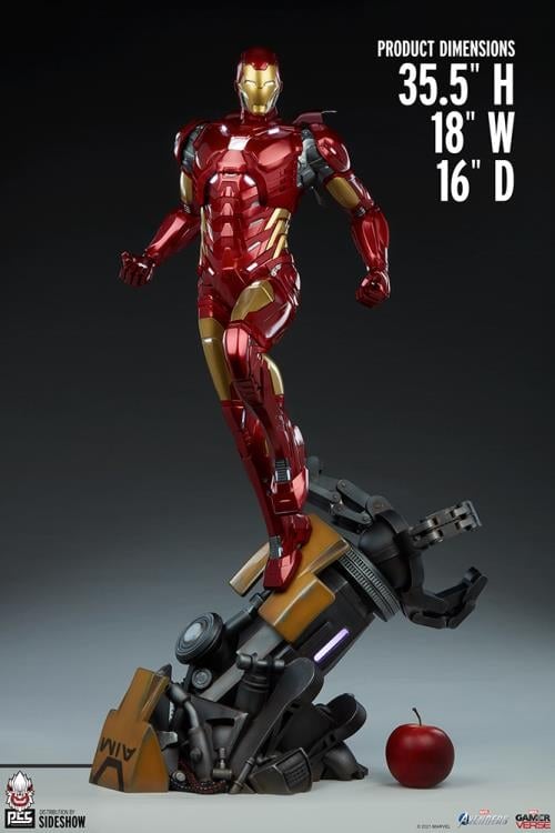 Marvel's Avengers Gamerverse Iron Man 1/3 Scale Collector Edition Statue Gallery Image 17