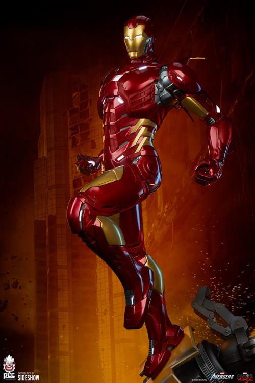 Marvel's Avengers Gamerverse Iron Man 1/3 Scale Collector Edition Statue Gallery Image 5