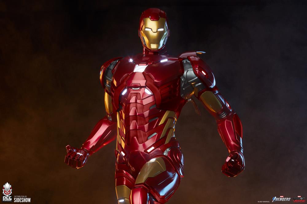 Marvel's Avengers Gamerverse Iron Man 1/3 Scale Collector Edition Statue Gallery Image 11