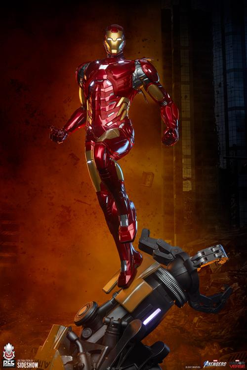 Marvel's Avengers Gamerverse Iron Man 1/3 Scale Collector Edition Statue Gallery Image 3