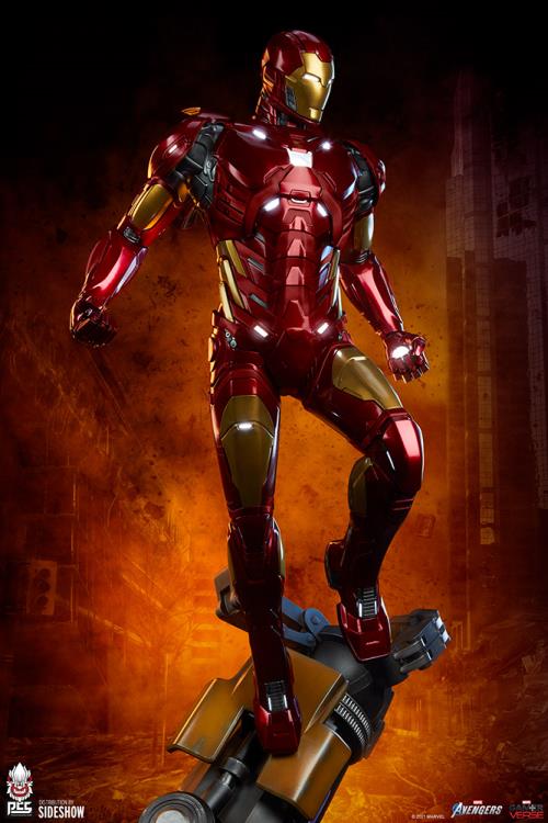 Marvel's Avengers Gamerverse Iron Man 1/3 Scale Collector Edition Statue Gallery Image 4