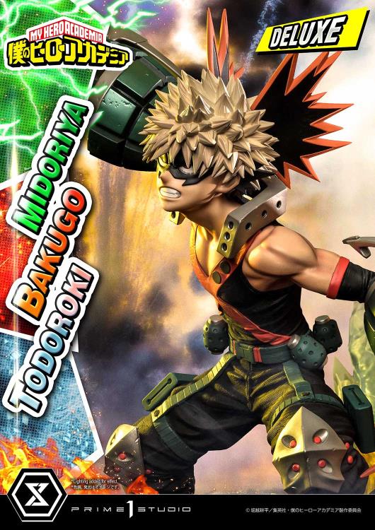 My Hero Academia Ultimate Premium Masterline Midoriya, Bakugo, and Todoroki Deluxe 1/4 Scale Diorama (With Bonus) Gallery Image 30