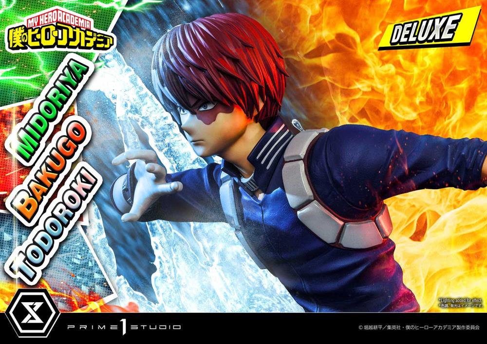 My Hero Academia Ultimate Premium Masterline Midoriya, Bakugo, and Todoroki Deluxe 1/4 Scale Diorama (With Bonus) Gallery Image 38