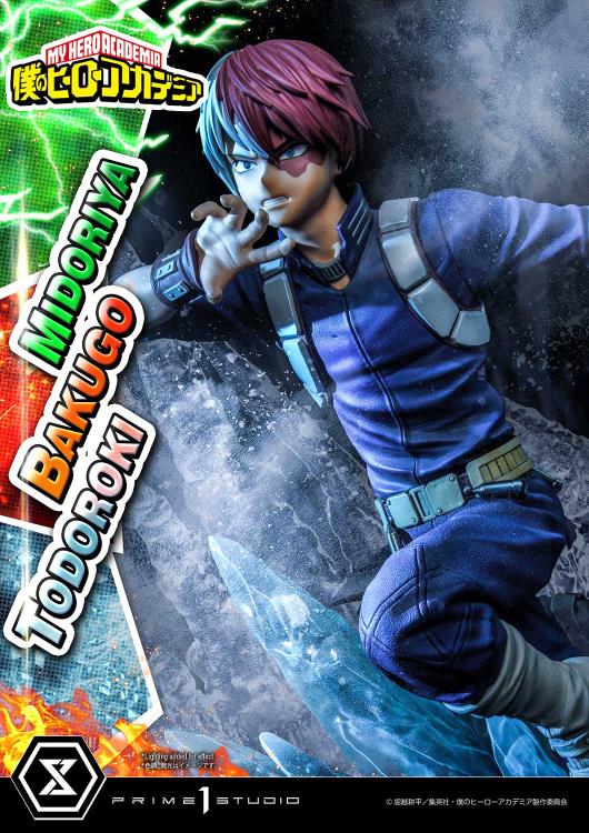 My Hero Academia Ultimate Premium Masterline Midoriya, Bakugo, and Todoroki Deluxe 1/4 Scale Diorama (With Bonus) Gallery Image 18