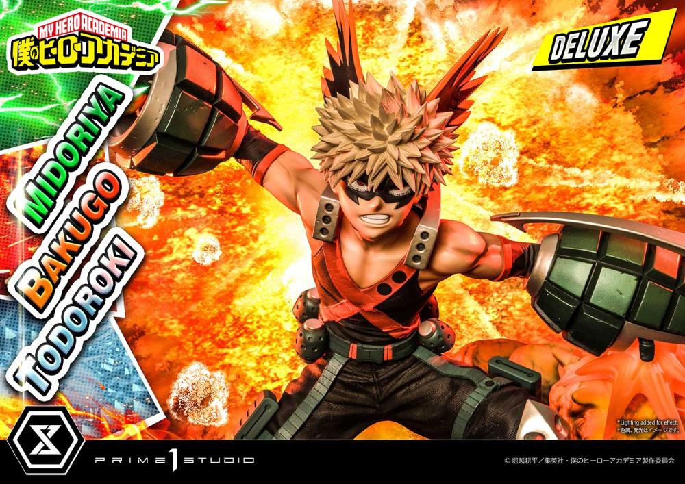 My Hero Academia Ultimate Premium Masterline Midoriya, Bakugo, and Todoroki Deluxe 1/4 Scale Diorama (With Bonus) Gallery Image 37