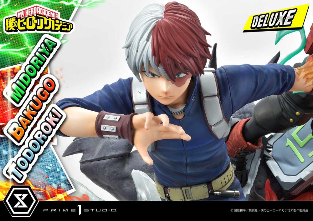 My Hero Academia Ultimate Premium Masterline Midoriya, Bakugo, and Todoroki Deluxe 1/4 Scale Diorama (With Bonus) Gallery Image 25