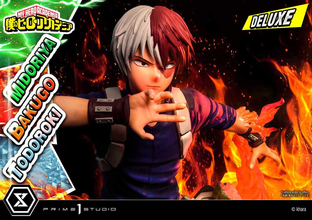 My Hero Academia Ultimate Premium Masterline Midoriya, Bakugo, and Todoroki Deluxe 1/4 Scale Diorama (With Bonus) Gallery Image 17