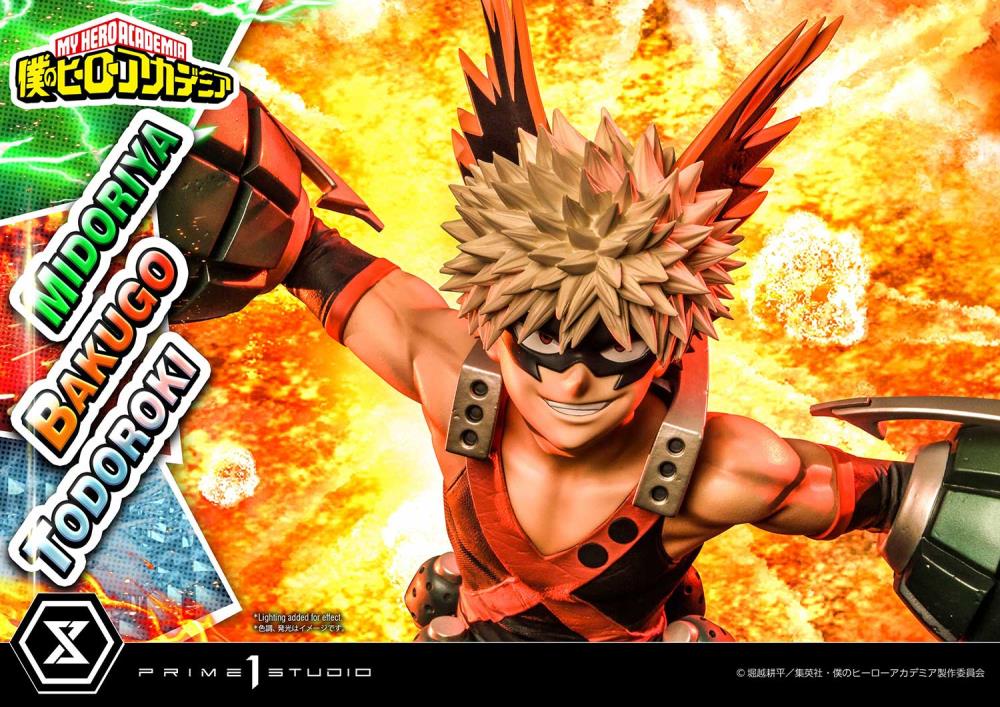 My Hero Academia Ultimate Premium Masterline Midoriya, Bakugo, and Todoroki Deluxe 1/4 Scale Diorama (With Bonus) Gallery Image 42