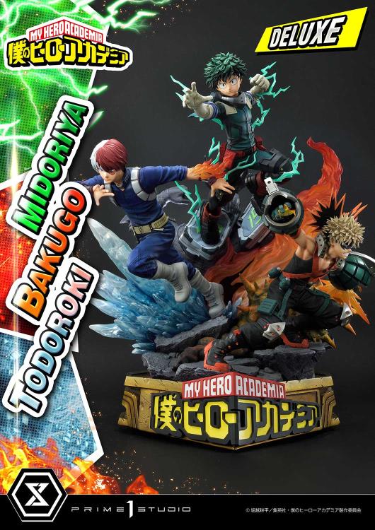 My Hero Academia Ultimate Premium Masterline Midoriya, Bakugo, and Todoroki Deluxe 1/4 Scale Diorama (With Bonus) Gallery Image 44