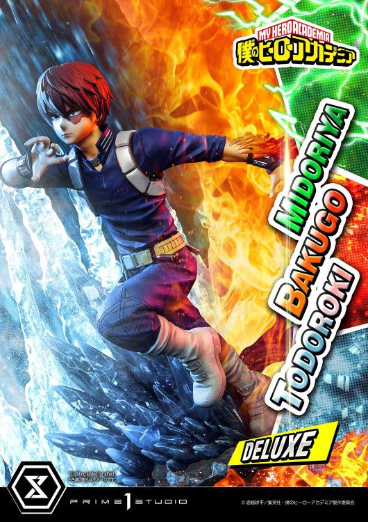 My Hero Academia Ultimate Premium Masterline Midoriya, Bakugo, and Todoroki Deluxe 1/4 Scale Diorama (With Bonus) Gallery Image 31