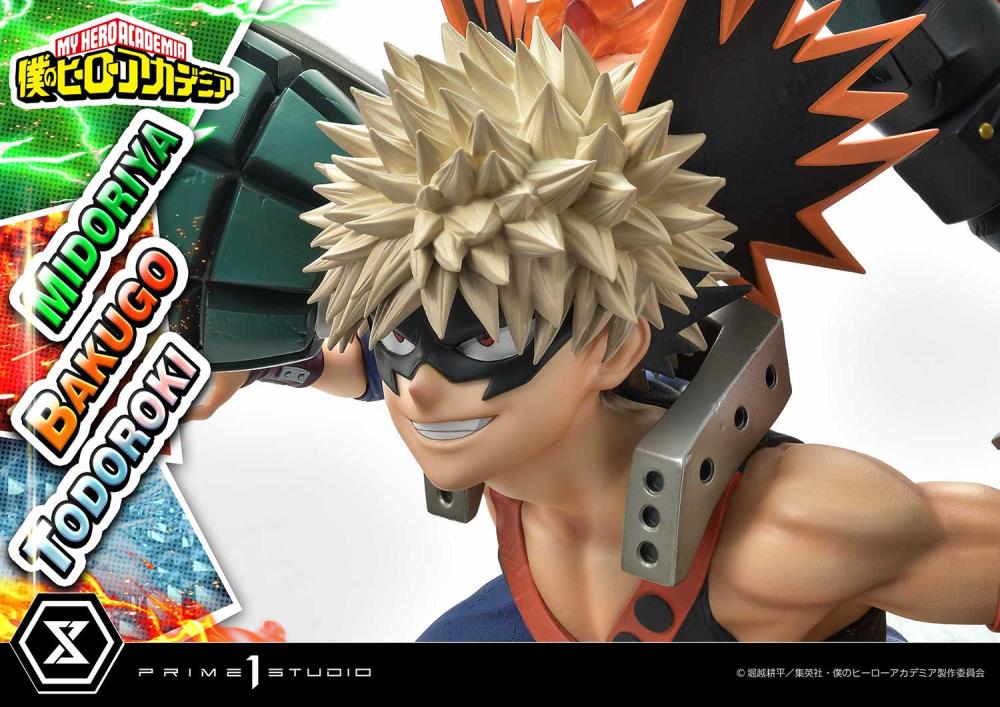 My Hero Academia Ultimate Premium Masterline Midoriya, Bakugo, and Todoroki Deluxe 1/4 Scale Diorama (With Bonus) Gallery Image 54