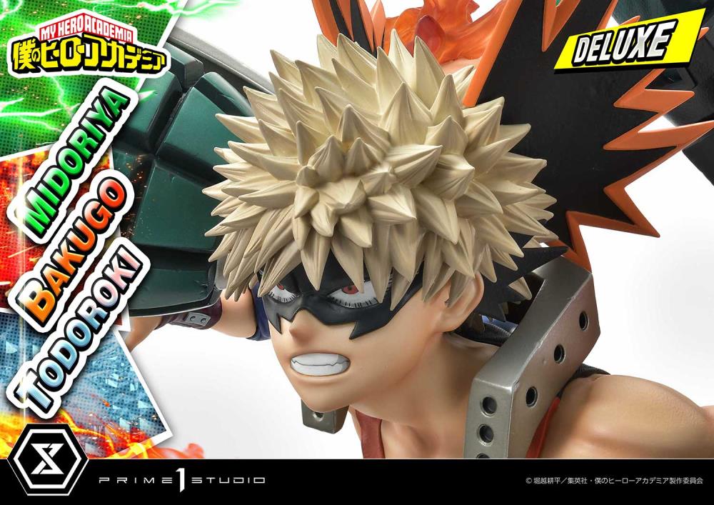 My Hero Academia Ultimate Premium Masterline Midoriya, Bakugo, and Todoroki Deluxe 1/4 Scale Diorama (With Bonus) Gallery Image 23