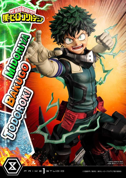 My Hero Academia Ultimate Premium Masterline Midoriya, Bakugo, and Todoroki Deluxe 1/4 Scale Diorama (With Bonus) Gallery Image 32