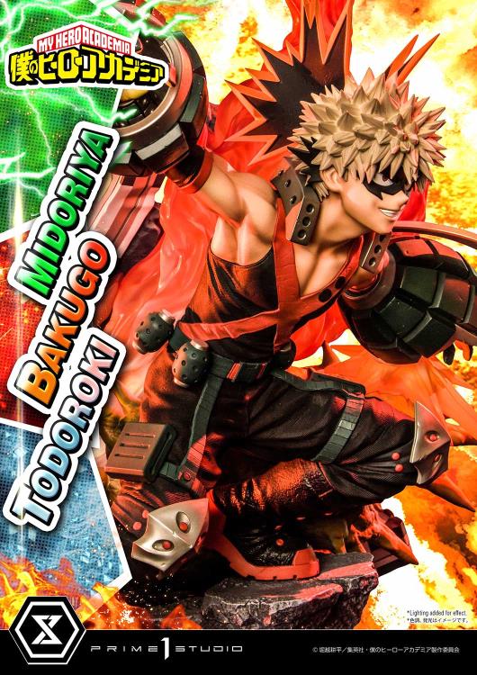 My Hero Academia Ultimate Premium Masterline Midoriya, Bakugo, and Todoroki Deluxe 1/4 Scale Diorama (With Bonus) Gallery Image 15