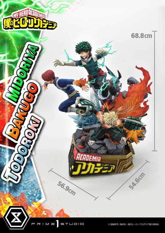 My Hero Academia Ultimate Premium Masterline Midoriya, Bakugo, and Todoroki Deluxe 1/4 Scale Diorama (With Bonus) Gallery Image 67