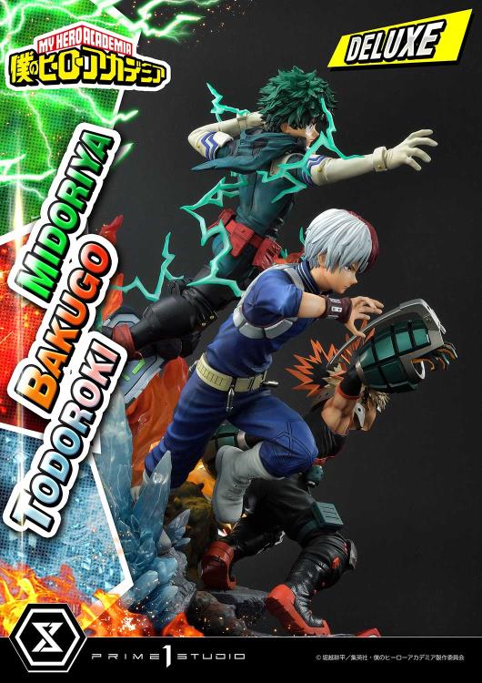 My Hero Academia Ultimate Premium Masterline Midoriya, Bakugo, and Todoroki Deluxe 1/4 Scale Diorama (With Bonus) Gallery Image 45
