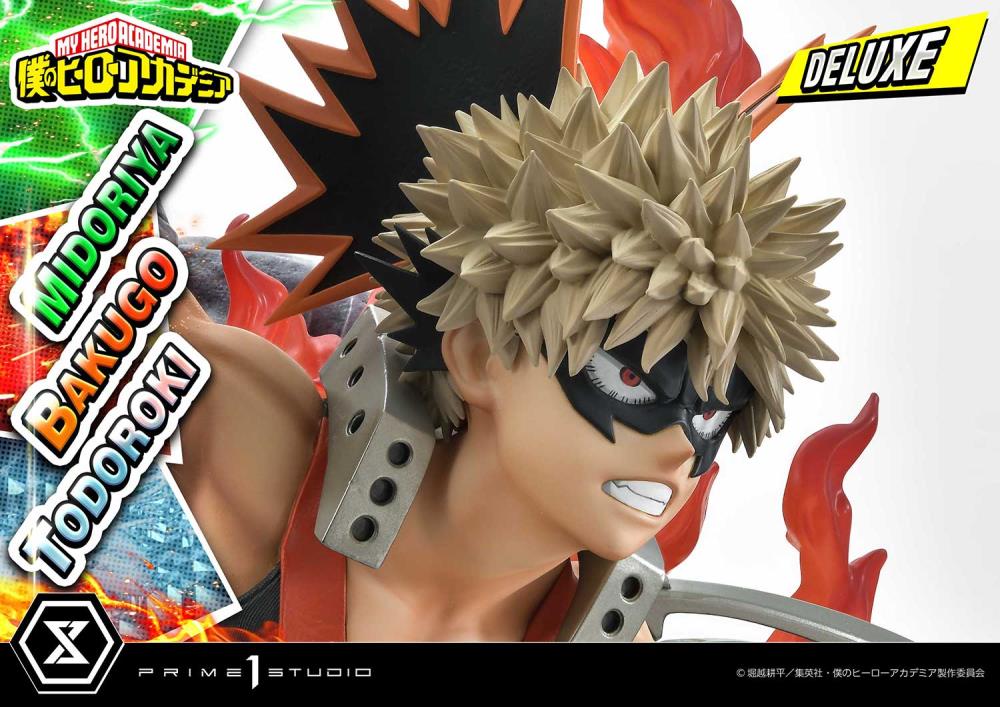 My Hero Academia Ultimate Premium Masterline Midoriya, Bakugo, and Todoroki Deluxe 1/4 Scale Diorama (With Bonus) Gallery Image 24
