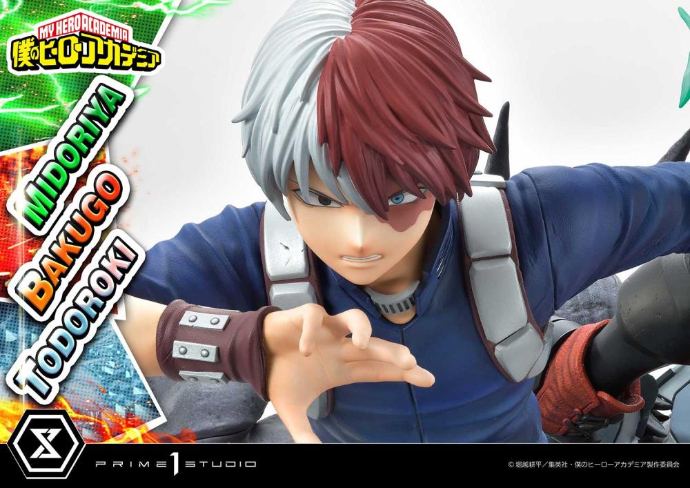 My Hero Academia Ultimate Premium Masterline Midoriya, Bakugo, and Todoroki Deluxe 1/4 Scale Diorama (With Bonus) Gallery Image 57