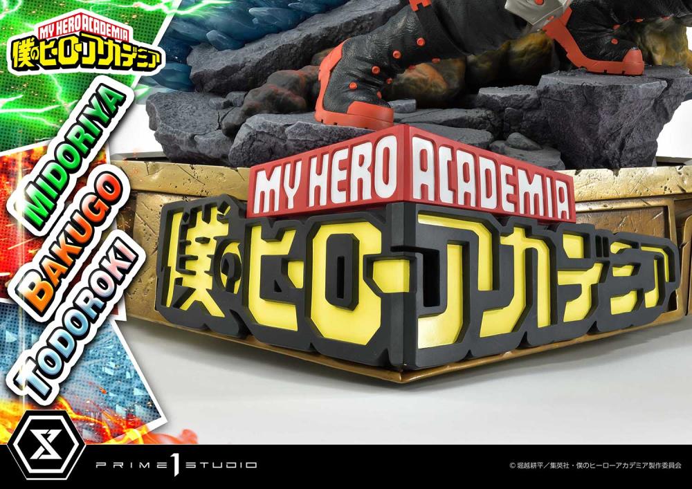 My Hero Academia Ultimate Premium Masterline Midoriya, Bakugo, and Todoroki Deluxe 1/4 Scale Diorama (With Bonus) Gallery Image 60