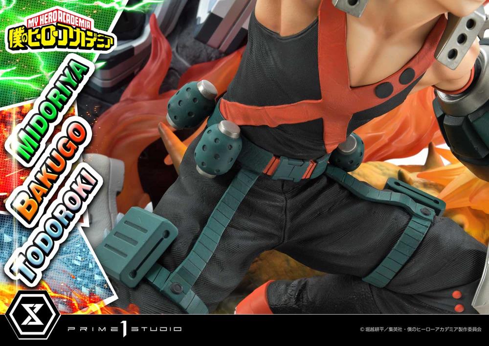 My Hero Academia Ultimate Premium Masterline Midoriya, Bakugo, and Todoroki Deluxe 1/4 Scale Diorama (With Bonus) Gallery Image 66