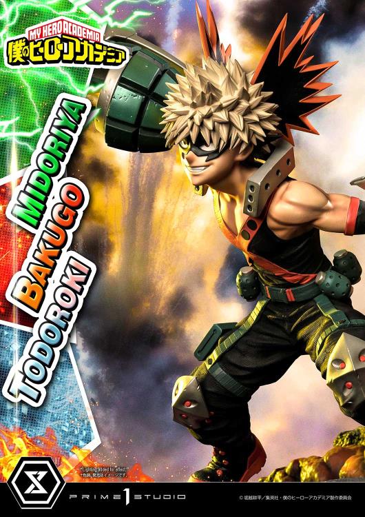 My Hero Academia Ultimate Premium Masterline Midoriya, Bakugo, and Todoroki Deluxe 1/4 Scale Diorama (With Bonus) Gallery Image 33
