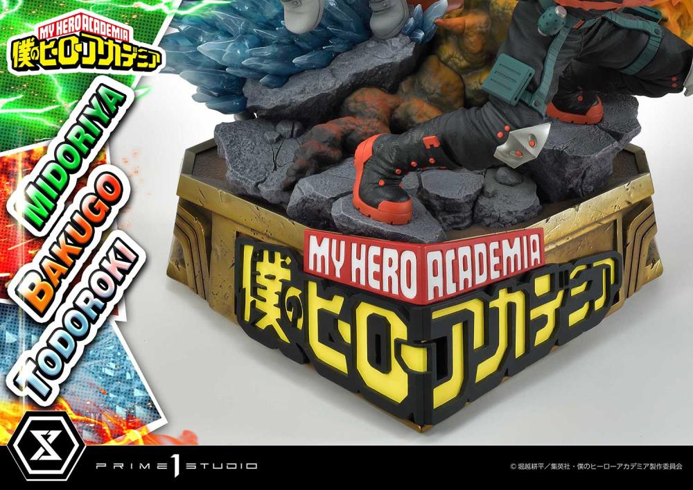 My Hero Academia Ultimate Premium Masterline Midoriya, Bakugo, and Todoroki Deluxe 1/4 Scale Diorama (With Bonus) Gallery Image 61