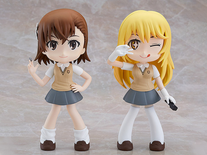 A Certain Scientific Railgun T Yurumari Mikoto Misaka & Misaki Shokuhou Set of 2 Figures Gallery Image 1