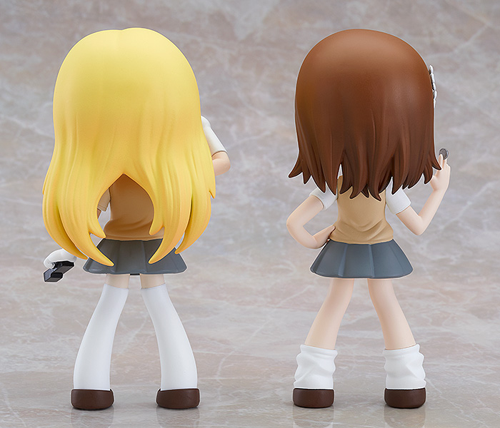 A Certain Scientific Railgun T Yurumari Mikoto Misaka & Misaki Shokuhou Set of 2 Figures Gallery Image 4