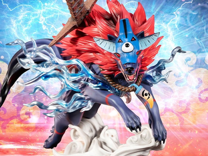 Okami Oki (Wolf Form) Statue Gallery Image 1