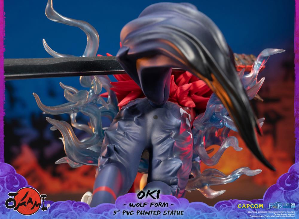Okami Oki (Wolf Form) Statue Gallery Image 19