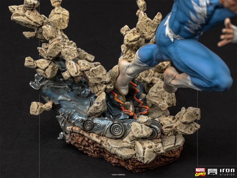 X-Men Battle Diorama Series Quicksilver 1/10 Art Scale Limited Edition Statue Gallery Image 12