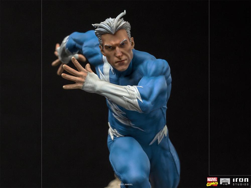 X-Men Battle Diorama Series Quicksilver 1/10 Art Scale Limited Edition Statue Gallery Image 9